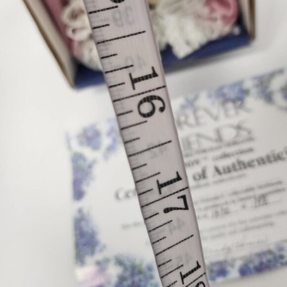 Vintage The Mandy Collection Porcelain Doll In Box Certificate Of Authenticity - Picture 6 of 7